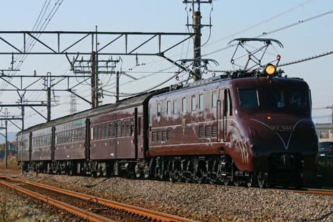 【JR東】EF55-1＋旧客試運転