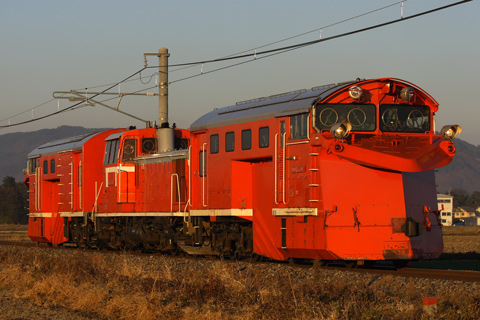 【JR東】DD16-302大糸線試運転