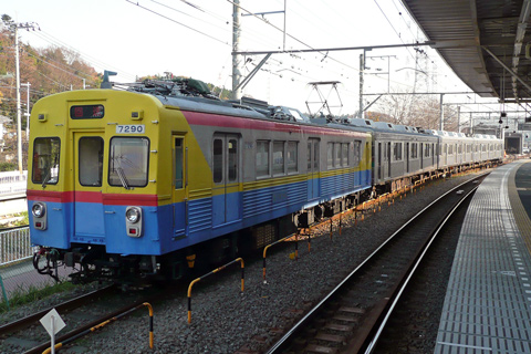 【東急】秩鉄向け7000系3両回送へ