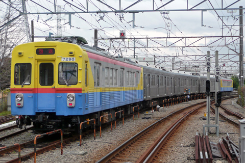 【東急】秩鉄向け7000系3両回送