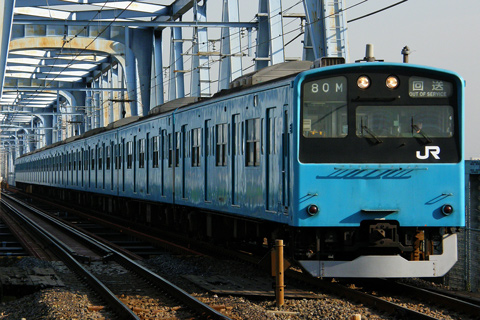【JR東】201系ケヨ70編成廃車回送