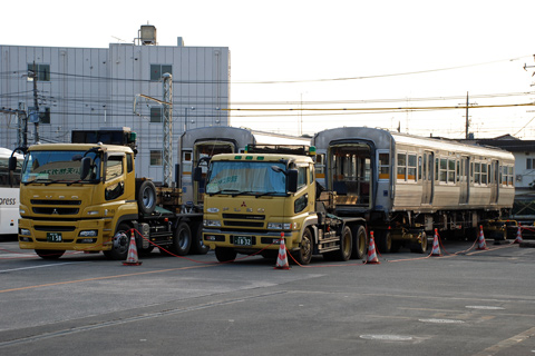 【京王】3766F（中間車2両）搬出