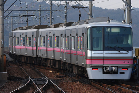 【名鉄】300系313Ｆ舞木検査場入場