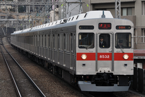 【東急】8500系8632F長津田工場出場