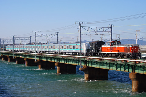 【メトロ】9000系9122F甲種輸送