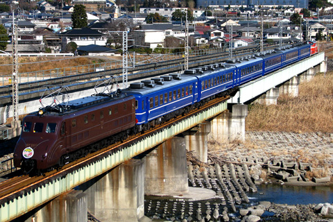 【JR東】EF55碓氷号運転(1月分）