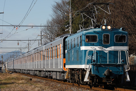 【東武】50050系51061F秩父線内の輸送
