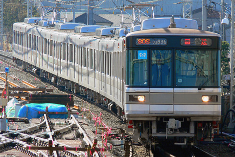 【メトロ】03-136F 検査出場回送