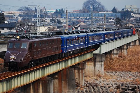 【JR東】さよならEF55横川号運転