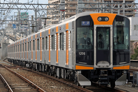 【阪神】西大阪線6連運用開始