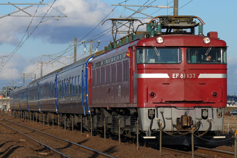 【JR東】24系青森車6両天理臨