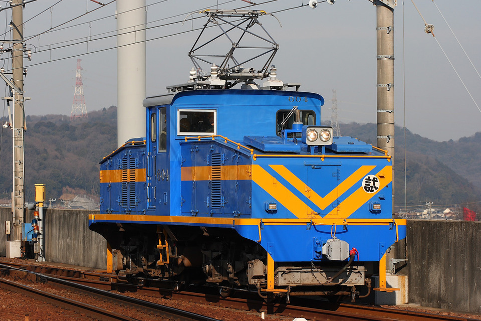 【名鉄】デキ604試運転