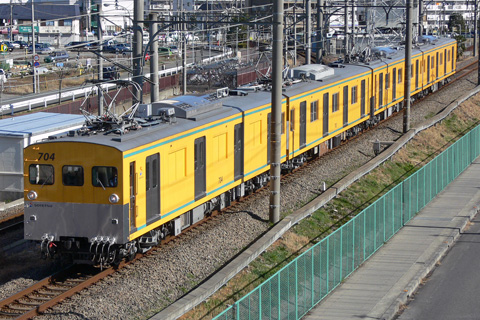 【相鉄】7711F（4両）廃車回送