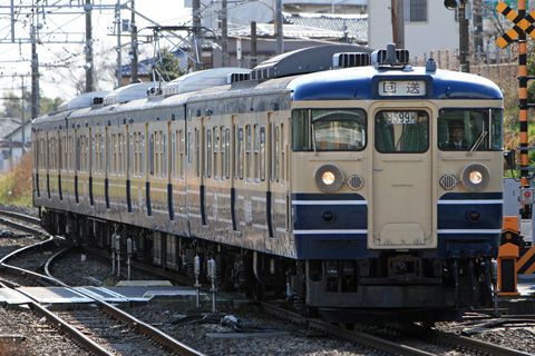 【JR東】115系訓練車宇都宮へ回送