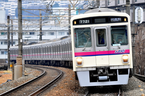 【京王】7000系7721F試運転