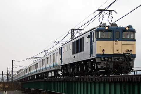 【JR東】E233系ウラ143編成配給輸送