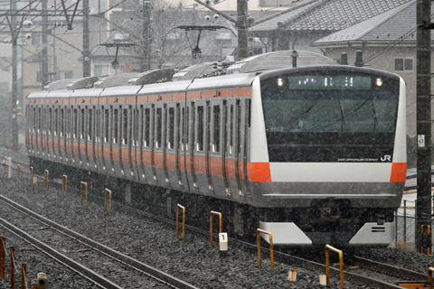 【JR東】E233系試運転で東大宮操へ