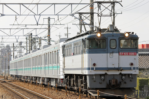 【メトロ】9000系9123F甲種輸送