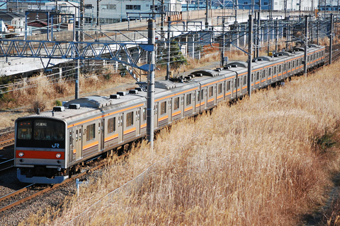 【JR東】205系M22編成試運転