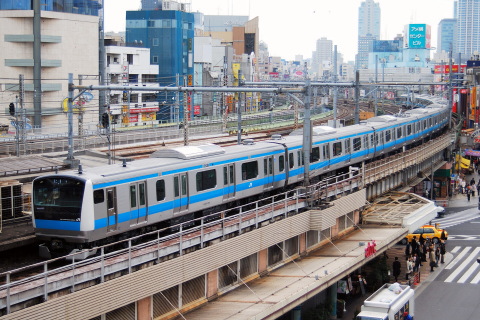 上野駅付近