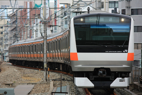 【JR東】E233系T12編成TK入場