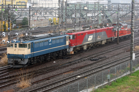 【JR貨】EH500-20＋DD51OM入場
