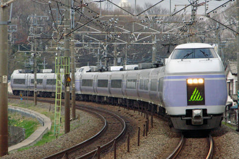 【JR東】E351系S3＋S23編成試運転