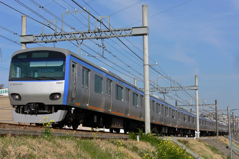 【相鉄】10707F新塗装になって運用復帰