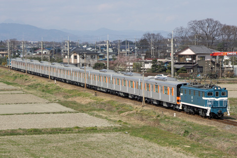 【東武】50050系51065F秩父線内の輸送