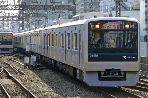 【小田急】3000形3658F試運転