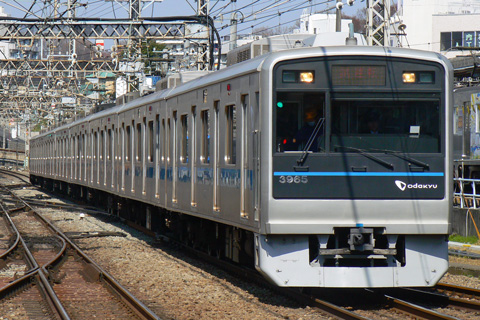 【小田急】3000形3665F試運転