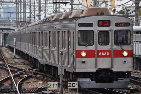 【東急】8500系8625F長津田工場入場