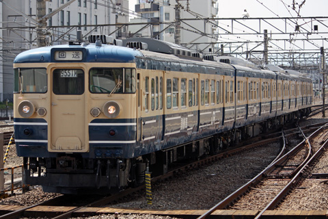 【JR東】115系訓練車宇都宮へ回送
