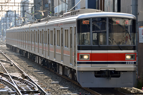 【東急】3000系3006F出場回送
