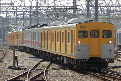 【相鉄】7715Fの中間車がかしわ台へ