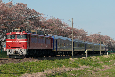 【JR東】24系青森車6両天理臨