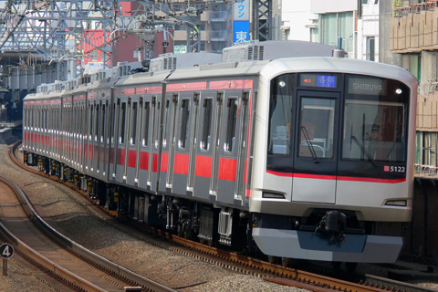 【東急】5000系5122F東横線で運用開始