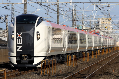 【JR東】「NEX」用新型車両 E259系東急出場