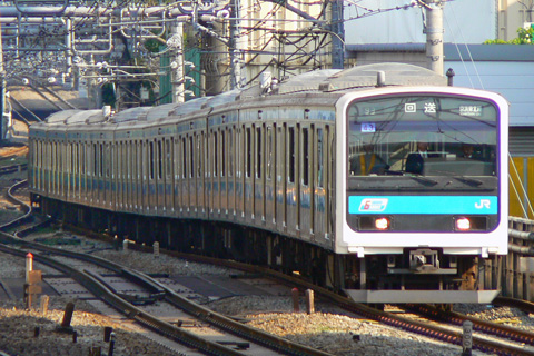 【JR東】209系ウラ43編成疎開回送