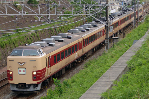 【JR東】183系OM101編成あずさ52号