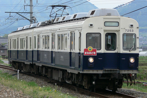 【上田】7253F使用の貸切電車運転