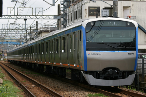 【相鉄】11001F日中初本線試運転
