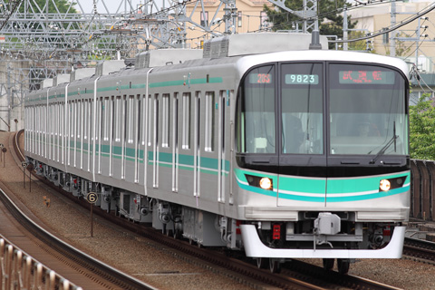 【メトロ】9000系9123F試運転