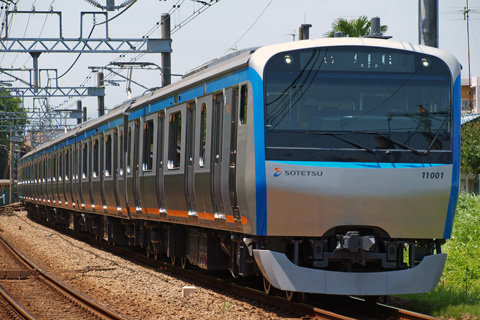 【相鉄】11000系11001F試運転