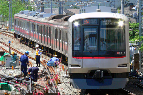 【東急】5000系5118F元住吉へ