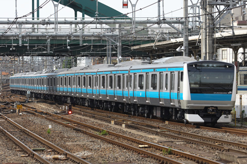 【JR東】E233系ウラ157編成試運転