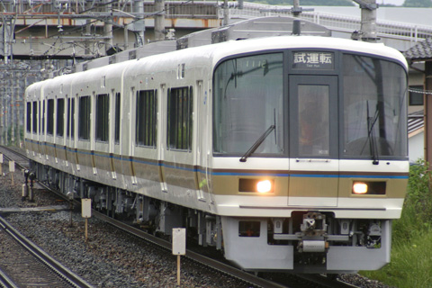 【JR西】221系キトＫ1編成試運転