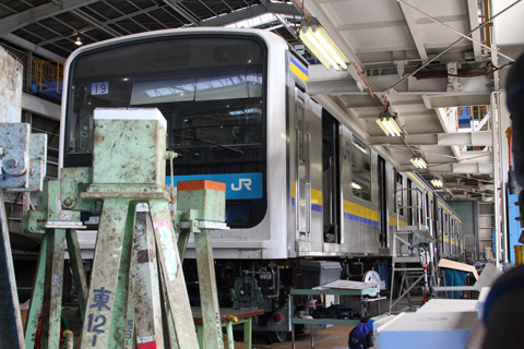 【JR東】房総用の209系現る
