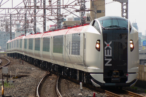 【JR東】E259系6連2本東急出場