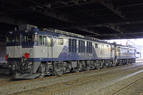 【JR貨】EF64-1002+EF65-535OM出場